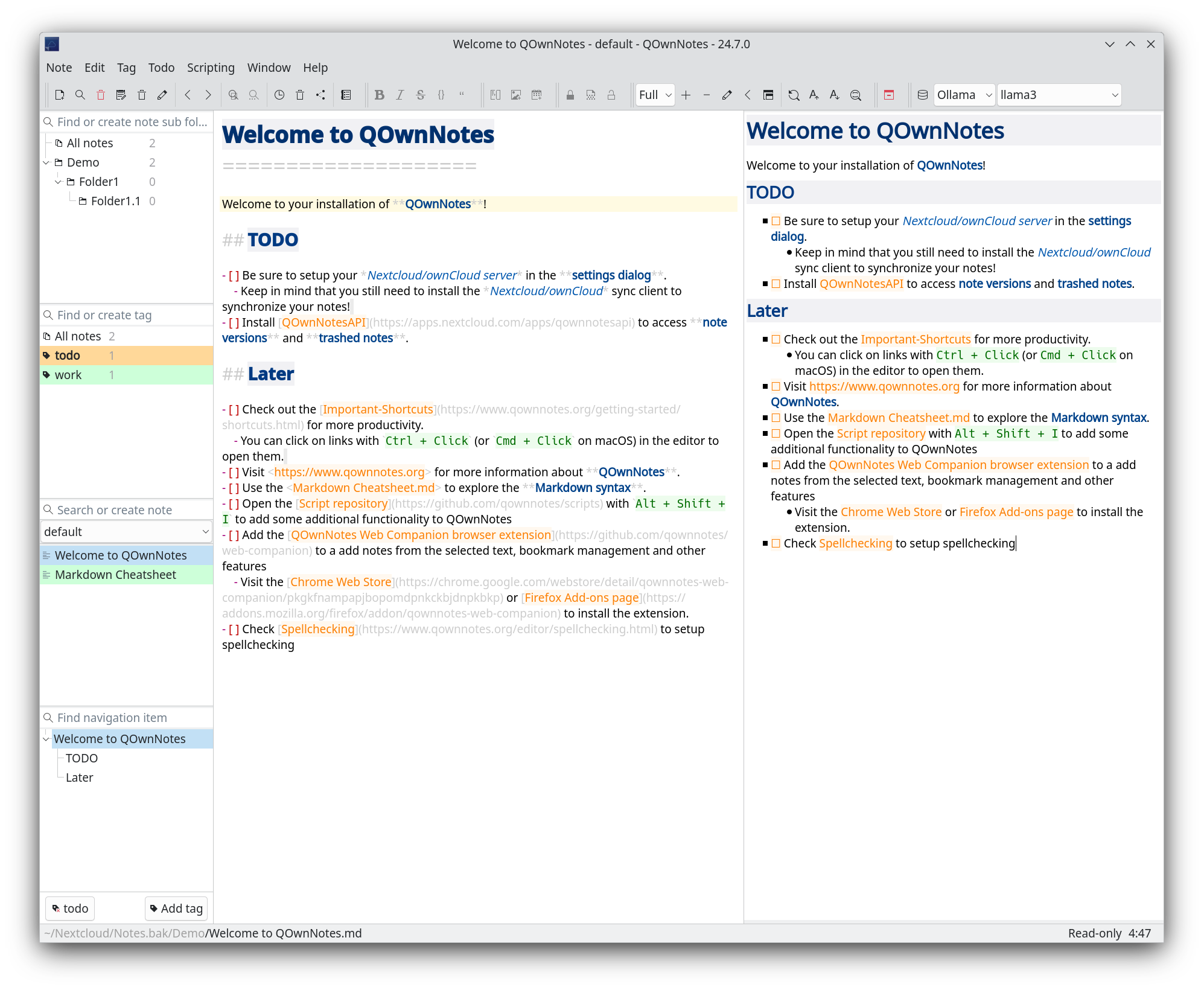 qownnotes vs caret